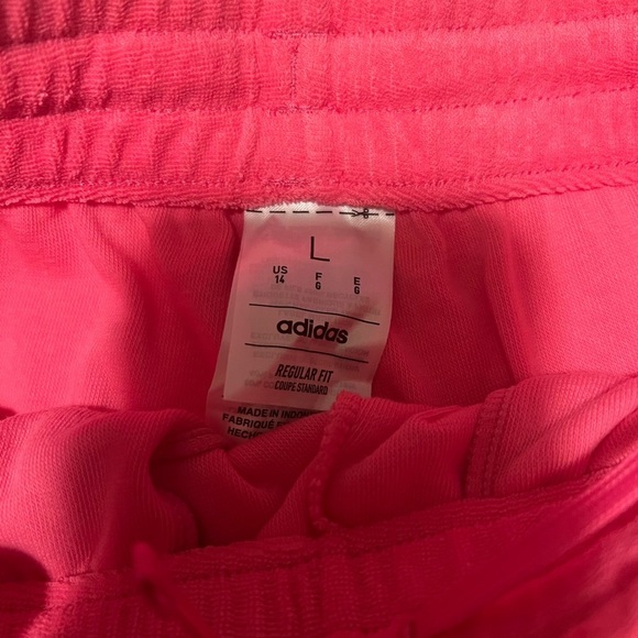 NWT adidas Women's Spring Terry Polo with Draw String Size L (F2) - Picture 5 of 6